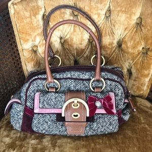 Coach bag with matching change purse